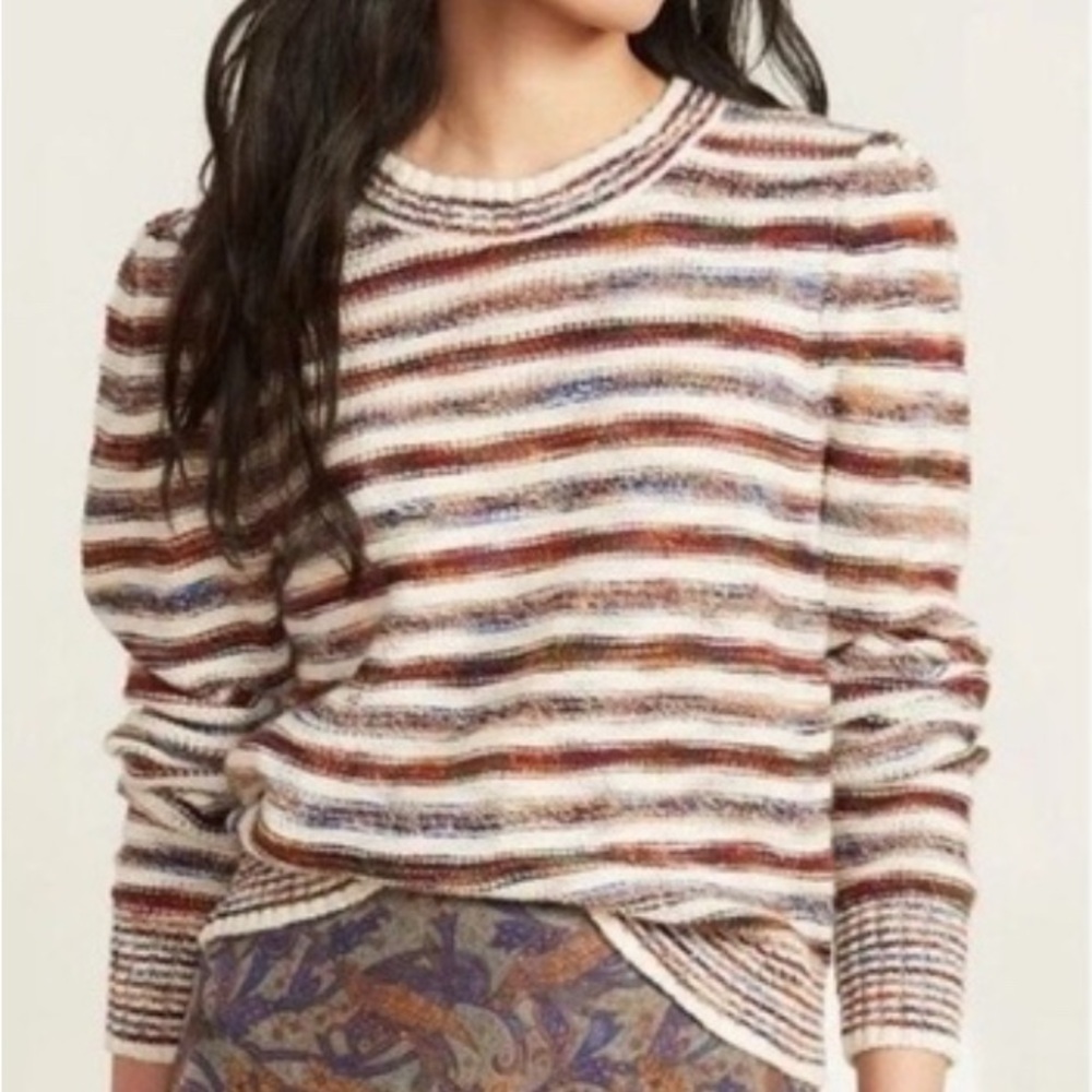 Veronica Beard Multicolor Striped Sweater